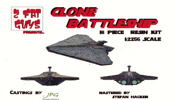 Acclamator-Class Clone Battleship - 2 Fat Guys Box Art