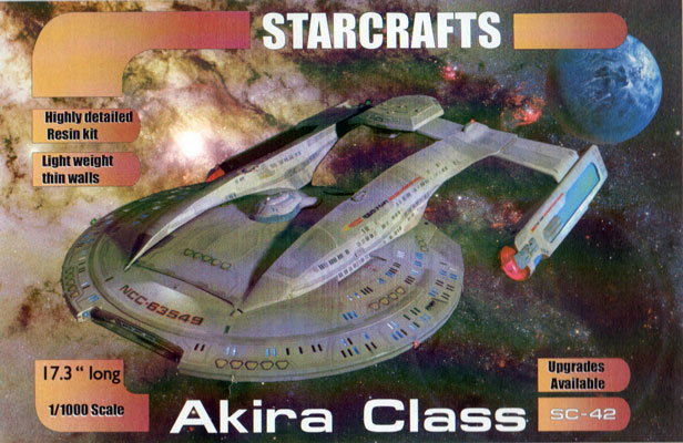 Akira-Class Starship - Starcrafts Box Art