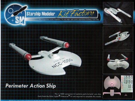 Alert-Class Perimeter Action Ship - Starship Modeler Box Art