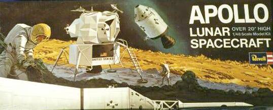 Apollo Lunar Spacecraft - Revell Box Art