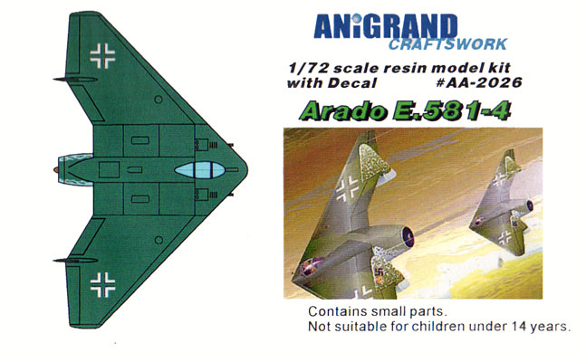 Arado E.581-4 - Anigrand Box Art