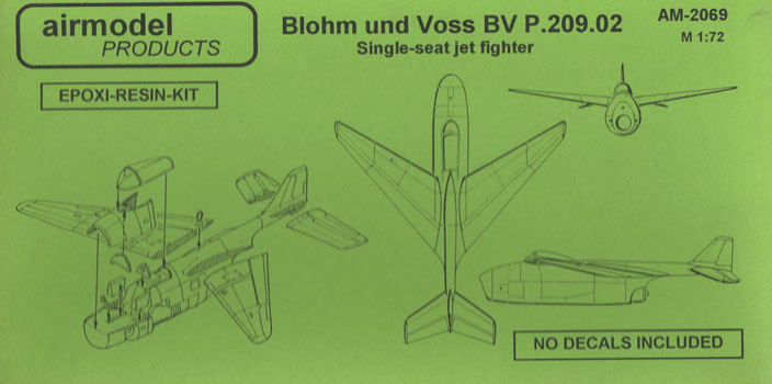 Airmodel Blohn & Voss BV P.209.02 Box Art