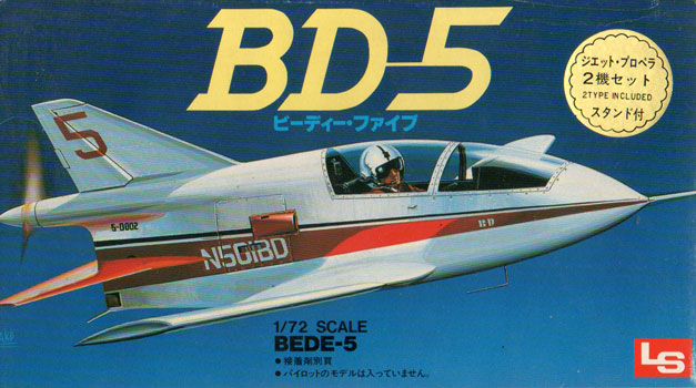 Bede BD-5 - LS Models Box Art