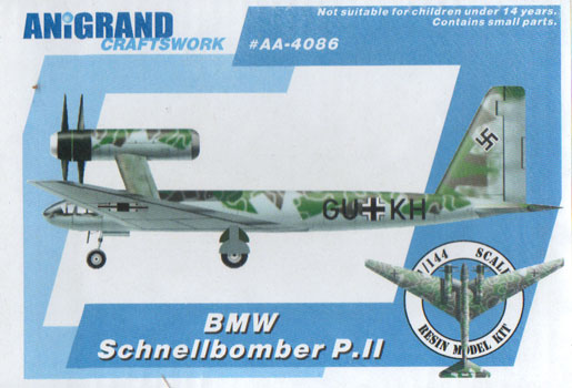 BMW Schnellbomber P.II - Anigrand Box Art