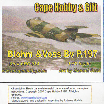 Blohm & Boxx BVP.197 Cape Hobby & Gift Box Art