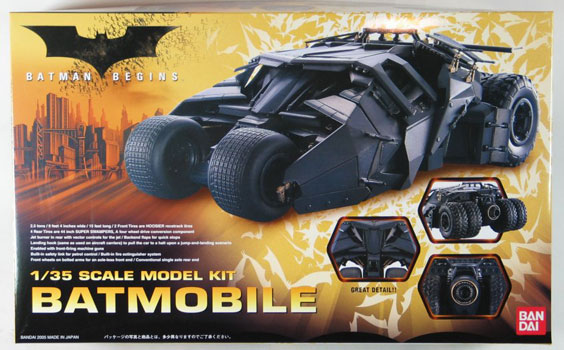 Batmobile Tumbler Box Art