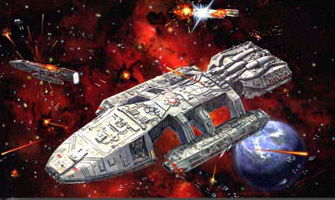 Battlestar Galactica - Monogram - Re-Release Box Art