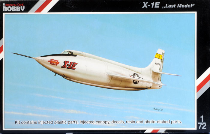 Bell X-1E - Special Hobby Box Art
