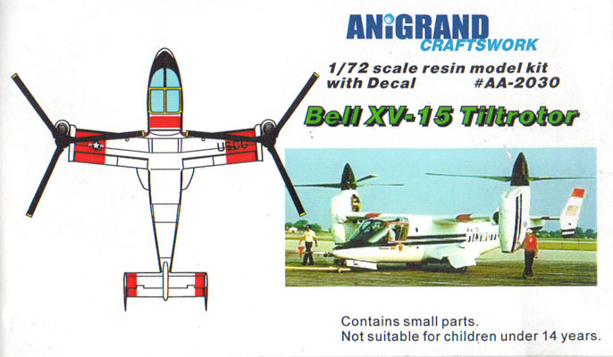 Bell XV-15 Tilt Rotor - Anigrand Box Art