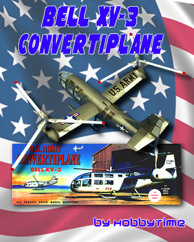 Bell XV-3 Convertiplane - Poster