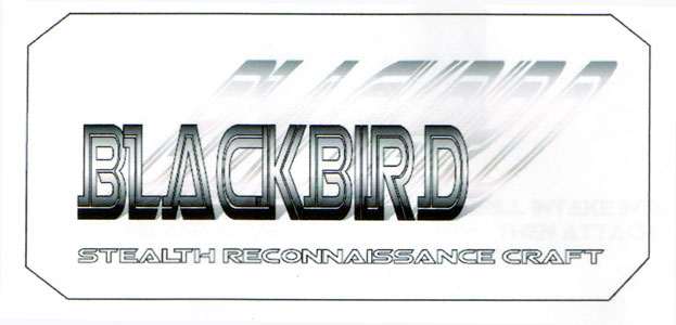 Blackbird Stealth Reconnaissance Craft Box Art