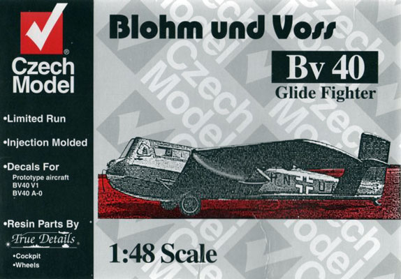 Blohm und Voss BV 40 Glide Fighter - Czech Model Box Art