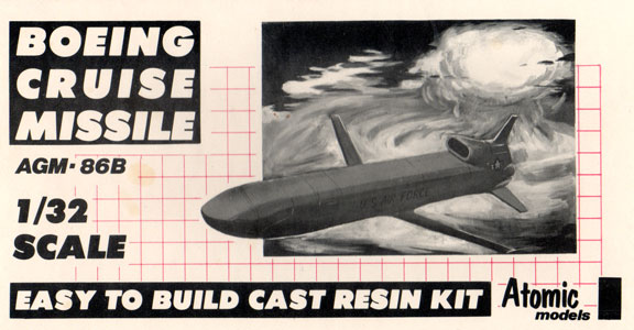 Boeing AGM-86B Cruise Missile Box Art