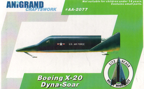 Boeing X-20 Dyna-Soar - Anigrand Box Art