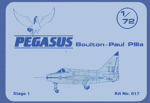 Boulton Paul P111a - Pegasus Box Art