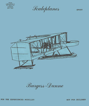 Burgess-Dunne Floatplane - Libramodels Bag Art