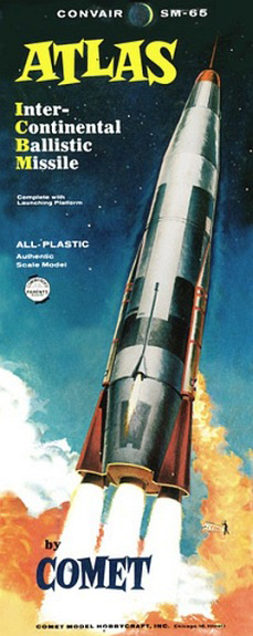 Atlas Missile- SM-65 - Comet Models Box Art