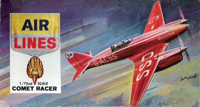 Comet Racer - Air Lines Box Art