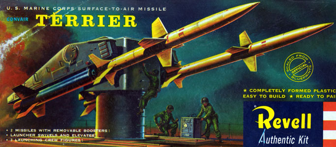 Convair Terrier Missile - Revell Box Art