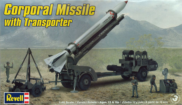 Corporate Missile with Transporter - Revell of Germany Box Art
