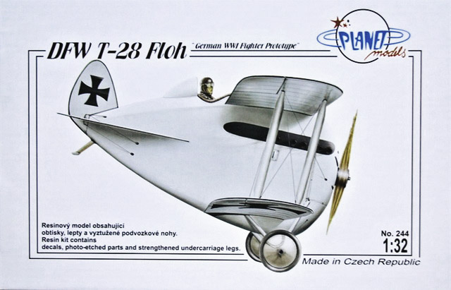DFW T-28 Floh - Planet Models Box Art