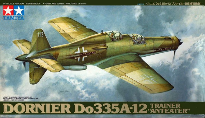 Dornier Do335A-12 - Tamiya Box Art