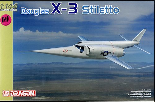 Douglas X-3 Stiletto - Dragon Box Art
