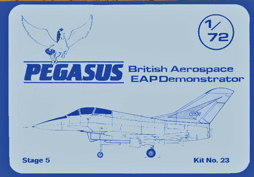 British Aerospace EAP Demonstrator - Pegasus Box Art