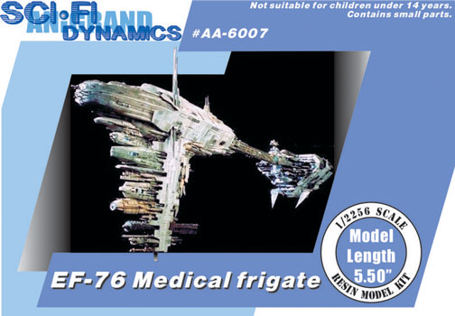 EF-76 Medical Frigate Box Art