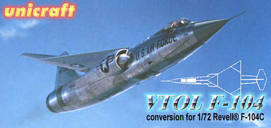 Lockheed F-104 VTOL - Unicraft - Box Art