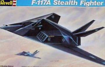 Lockheed F-117 Stealth Fighter - Revell - Original Box Art