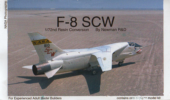 F-8 Super-Critical Wing (SCW) - Newman R&D Box Art