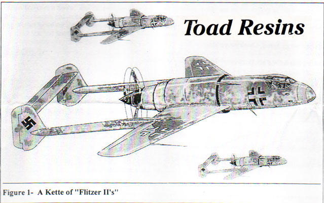 Focke Wulf Flitzer II - Toad Resins Bag Art