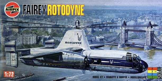 Airfix Fairey Rotodyne Box Art