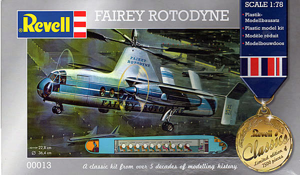 Fairey Rototdyne - Revell of Germany Box Art