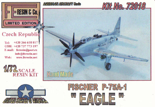 Fisher F-75A-1 Eagle Box Art
