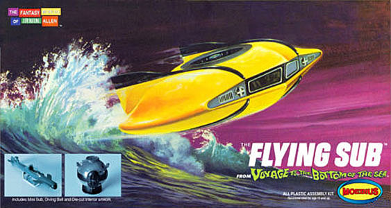 Flying Sub - Mini - Moebius Box Art