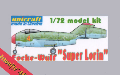 Focke-Wulf Super Lorin - Unicraft Box Art