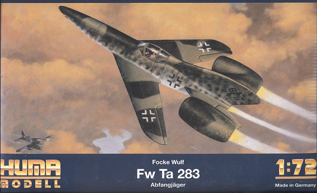 Focke Wulf Fw Ta 283 - Huma Modell Box Art