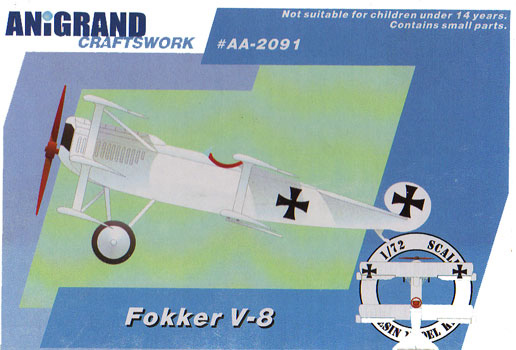 Fokker V-8 Box Art