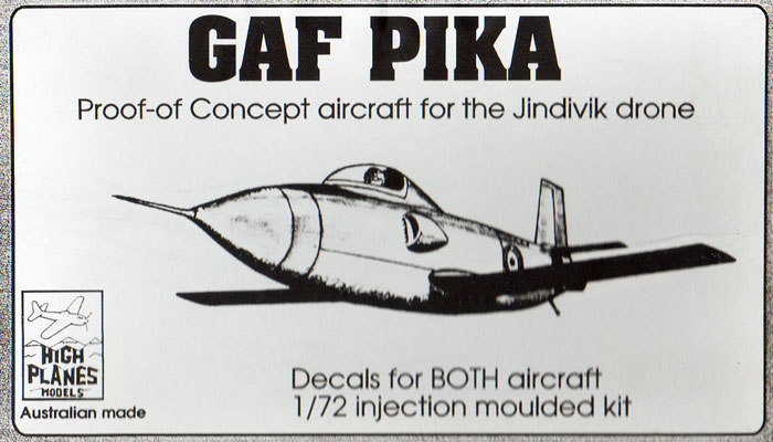 GAF Pika - High Planes Box Art