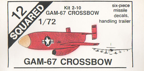 GAM-67 Crossbow Missile Bag Art