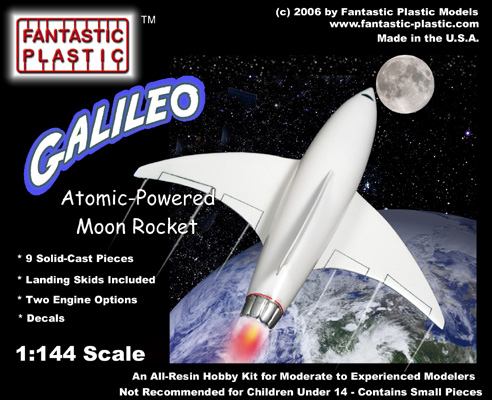 Rocketship Galileo - Box Art