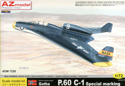 Gotha P.60 C-1 Special Markings - AZ Model Box Art