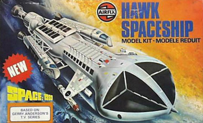 Airfix Hawk Spaceship Box Art