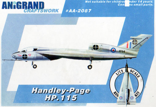 Handley-Page HP.115 by Anigrand