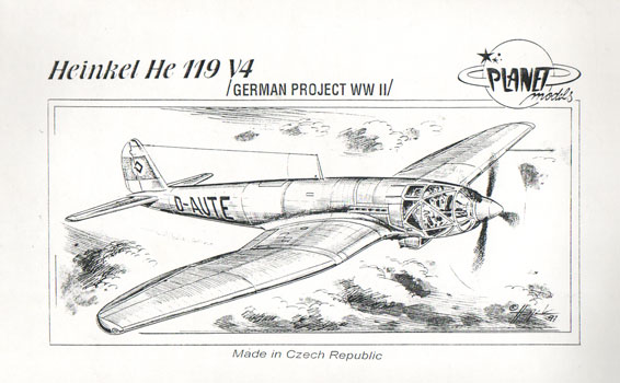 Heinkel He 119 V4 - Planet Models Box Art