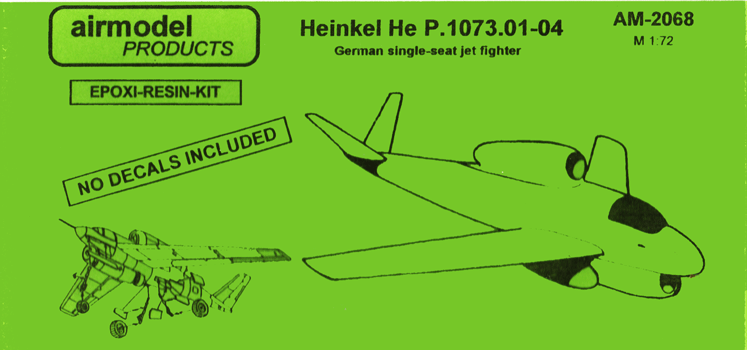 Heinkel He P.1073.01-04 - Airmodel Box Art