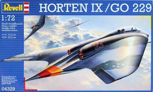 Horten IX/GO 229 - Revell of Germany Box Art
