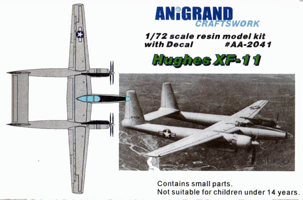 Hughes XF-11 - Anigrand Box Art